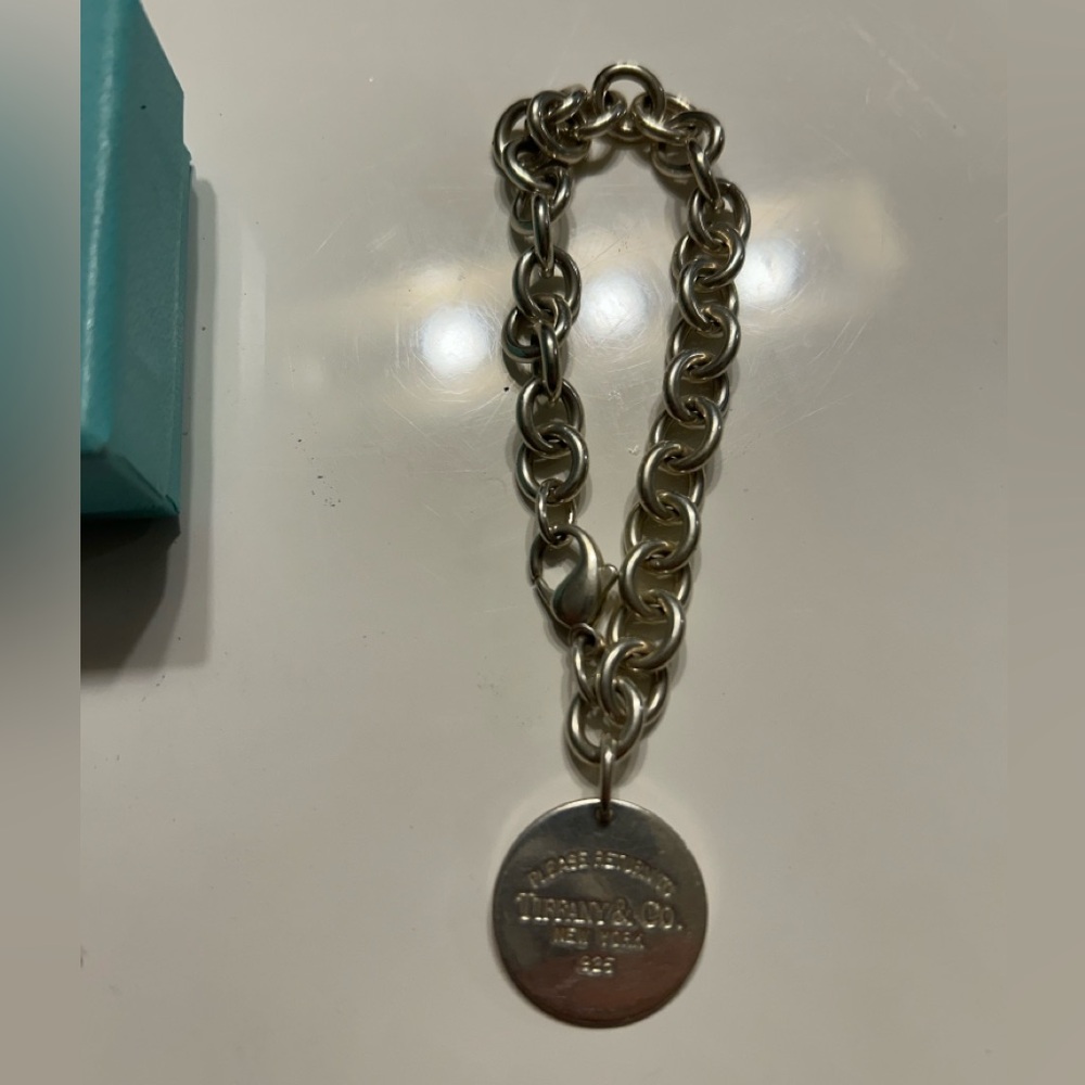 Tiffany & Co. Silver Pendant Bracelet